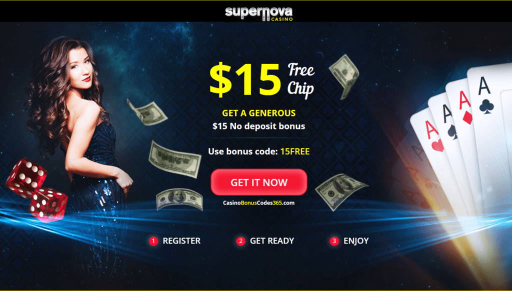 Supernova casino promo code - woman cards and dollars